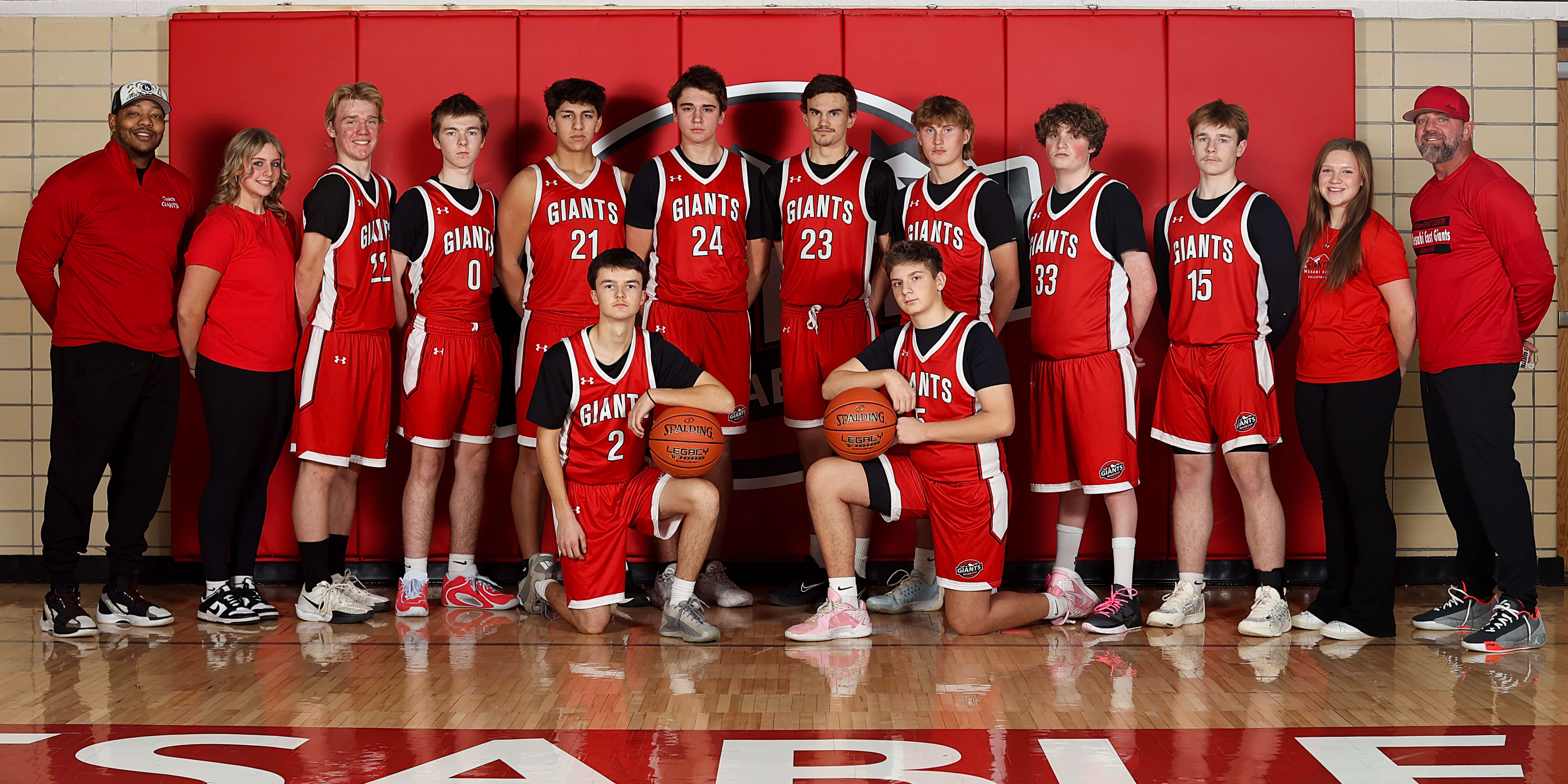 Mesabi East Varsity Boys Basketball Team Photo