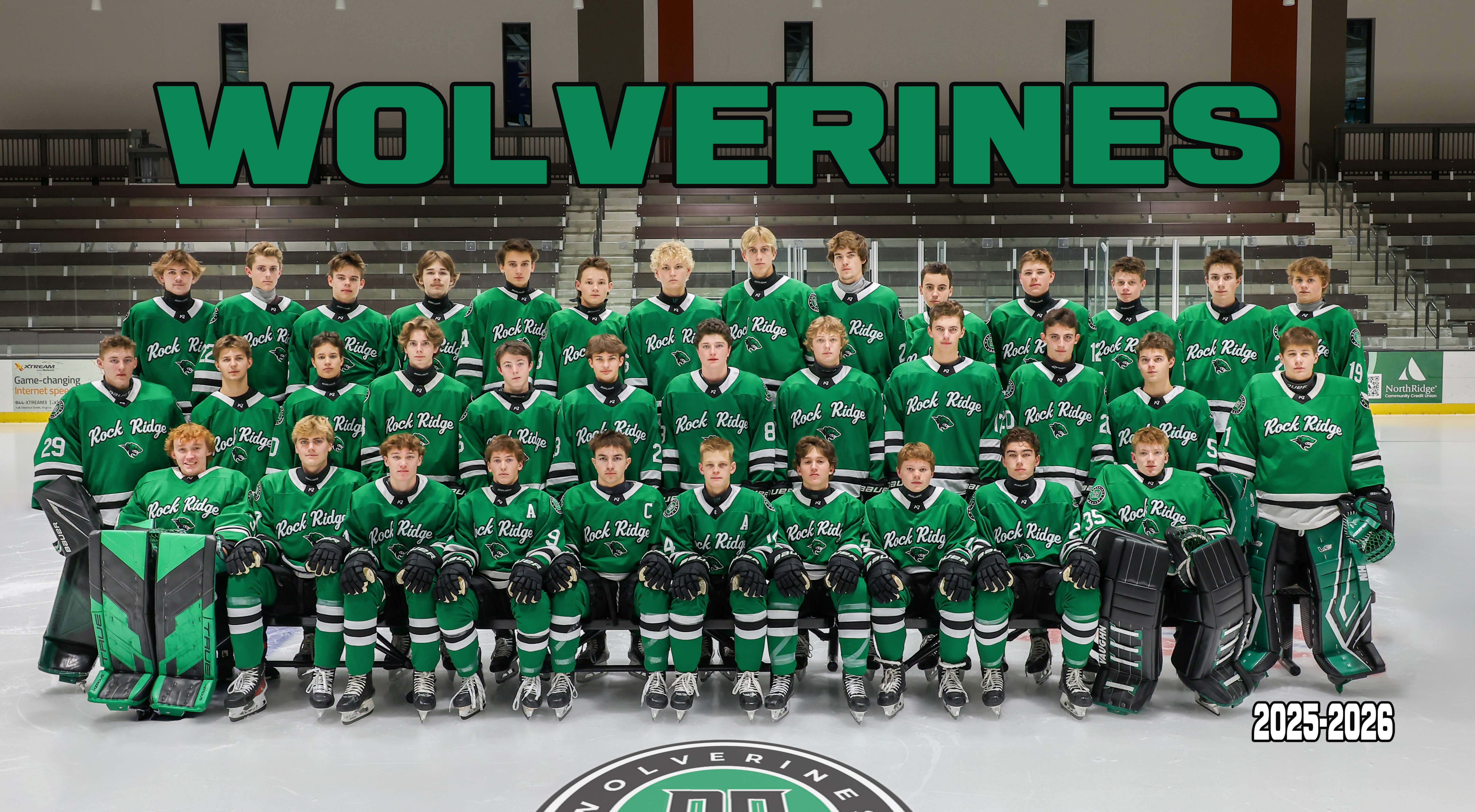 Rock Ridge Boys Varsity Hockey Team