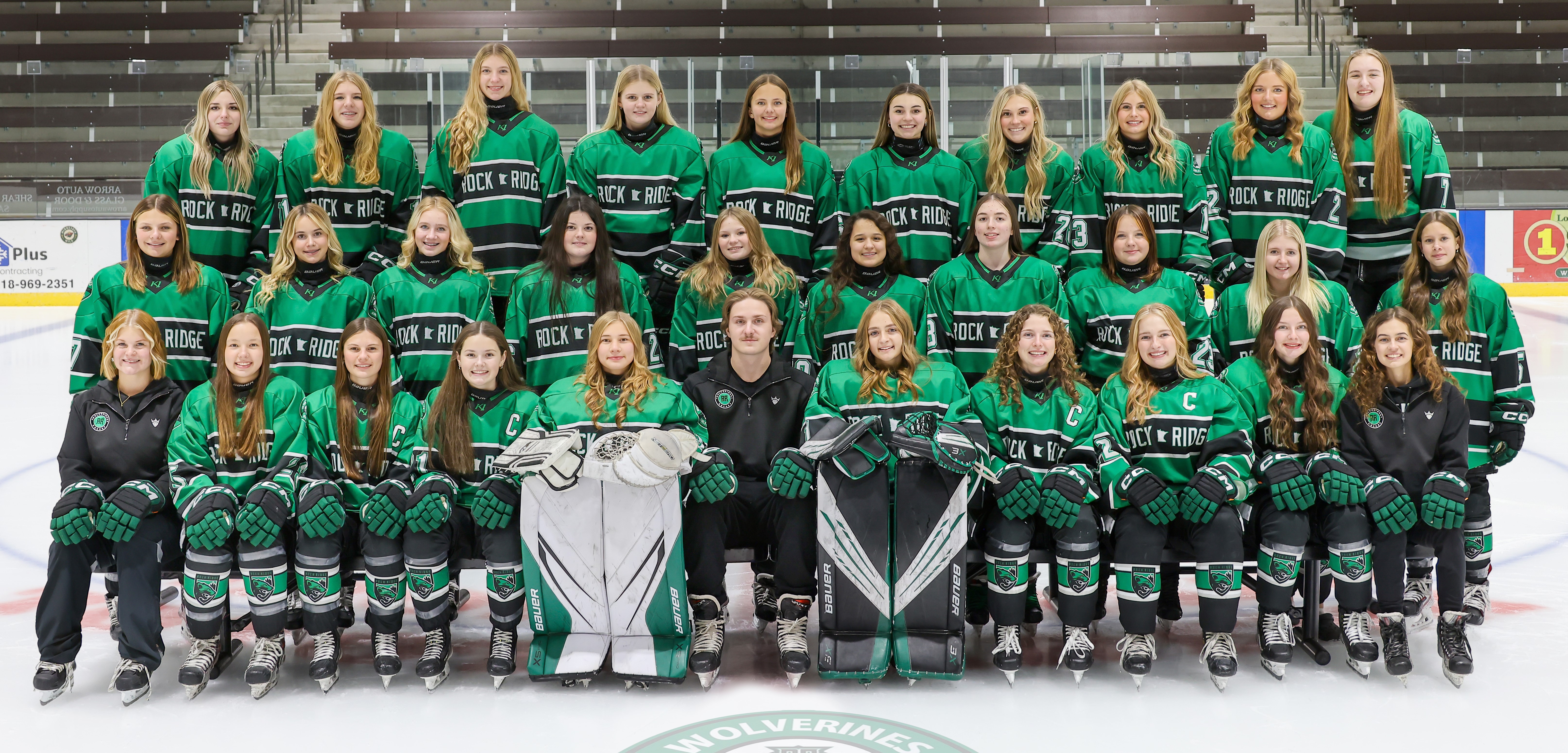 Rock Ridge Girls Varsity Hockey Team