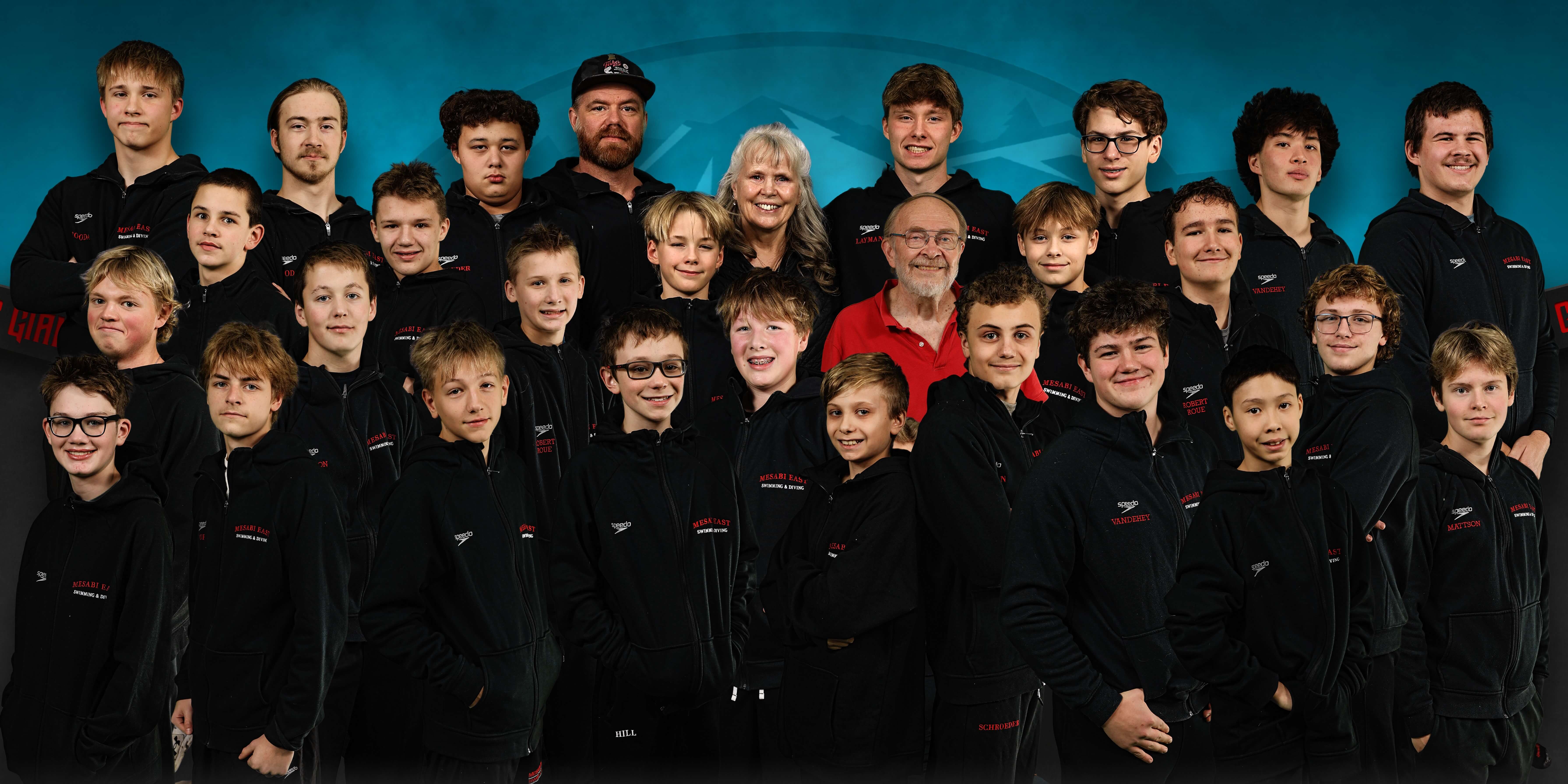 Mesabi East Boys Swim & Dive Team